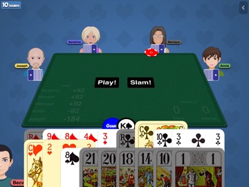French-Tarot iPad screenshot