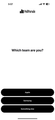 PollParade Screenshot 1 of 2