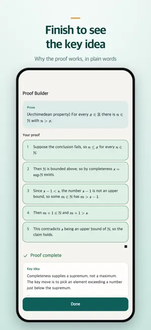 Proof Workshop: Math Major screenshot 3