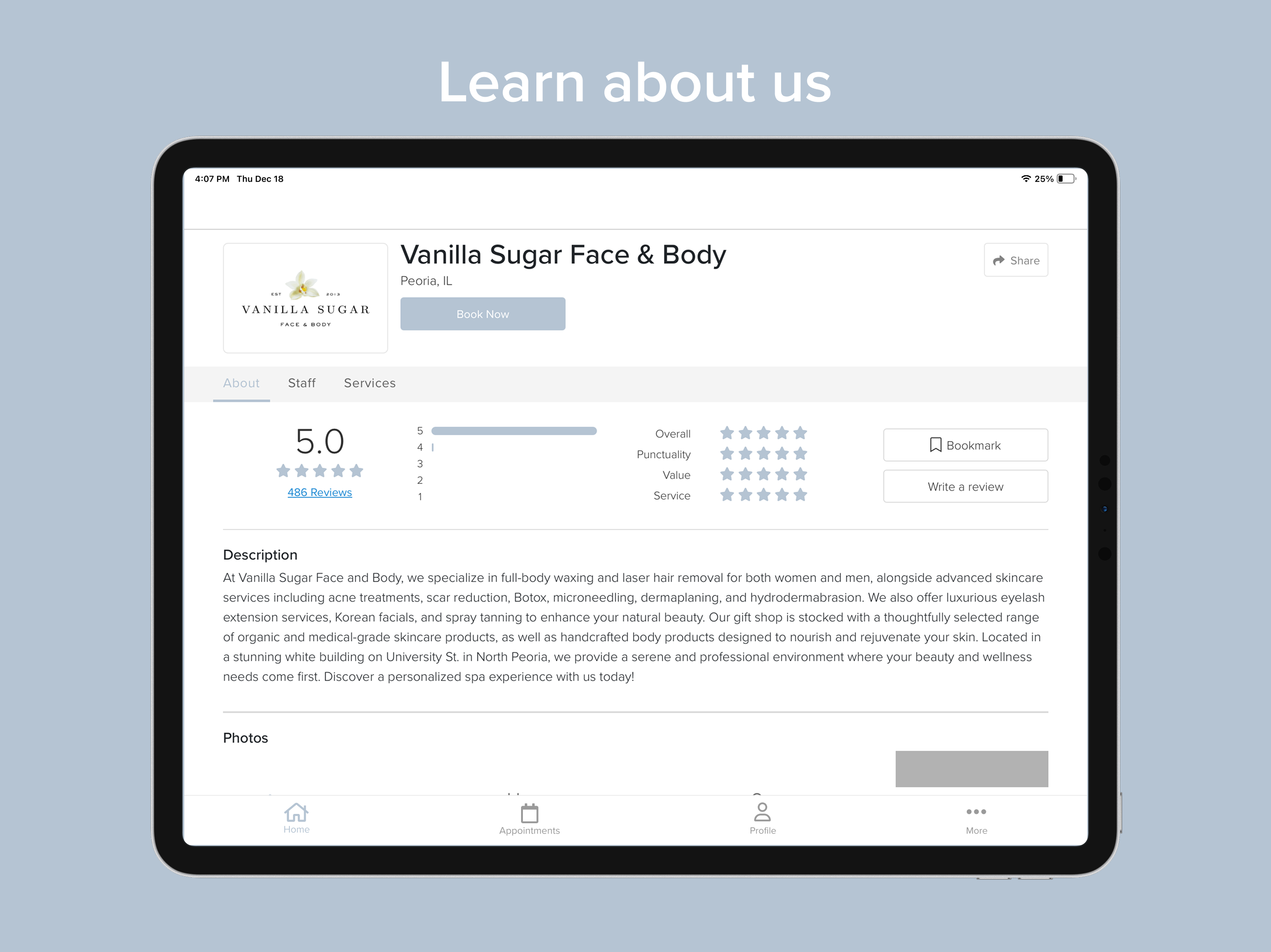 Vanilla Sugar Face & Body screenshot 7