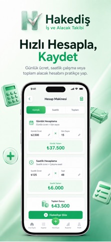 Hakediş: İş ve Alacak Takibi screenshot