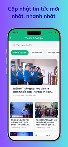 Đoàn Thanh Niên VinhUni: Green screenshot