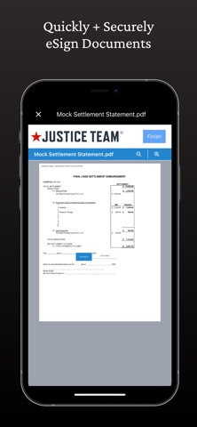 Justice  Team iPhone screenshot