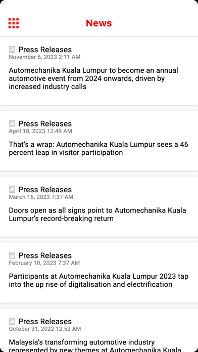 Screenshot #3 pour Automechanika Kuala Lumpur
