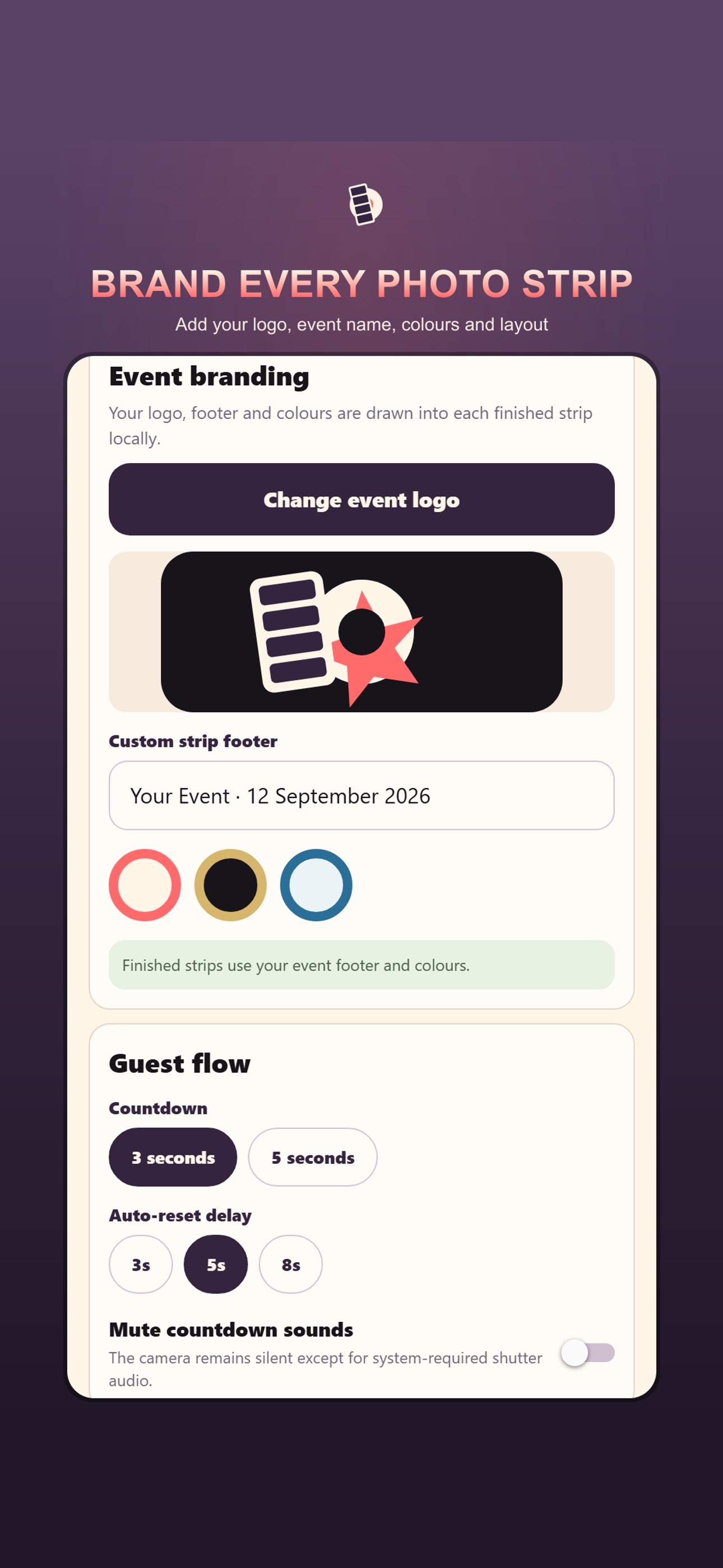 Screenshot 2 of Photo Kiosk for Events
