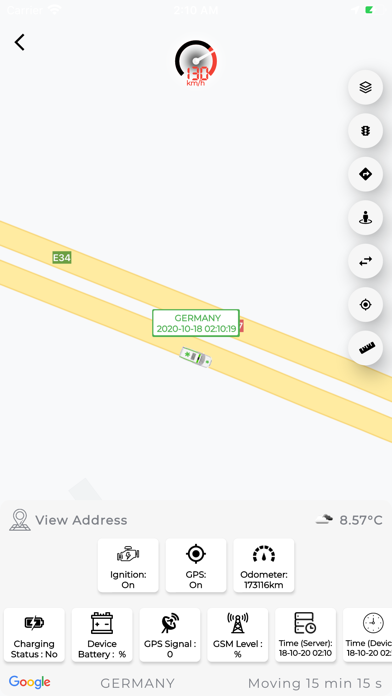 Screenshot #1 pour Falcons™ GPS