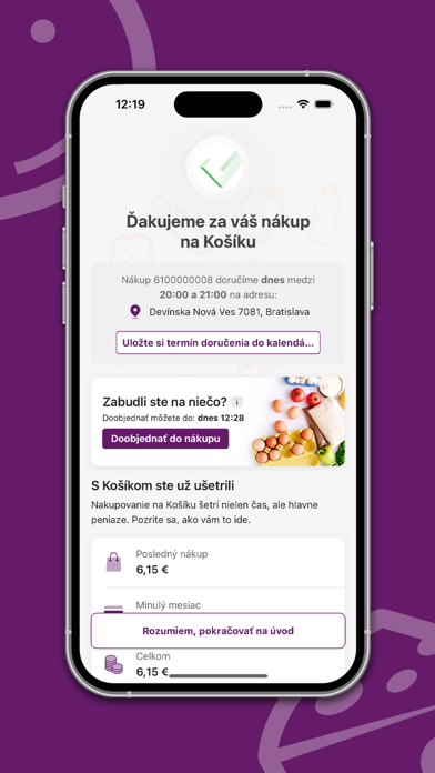 Košík.sk Screenshot