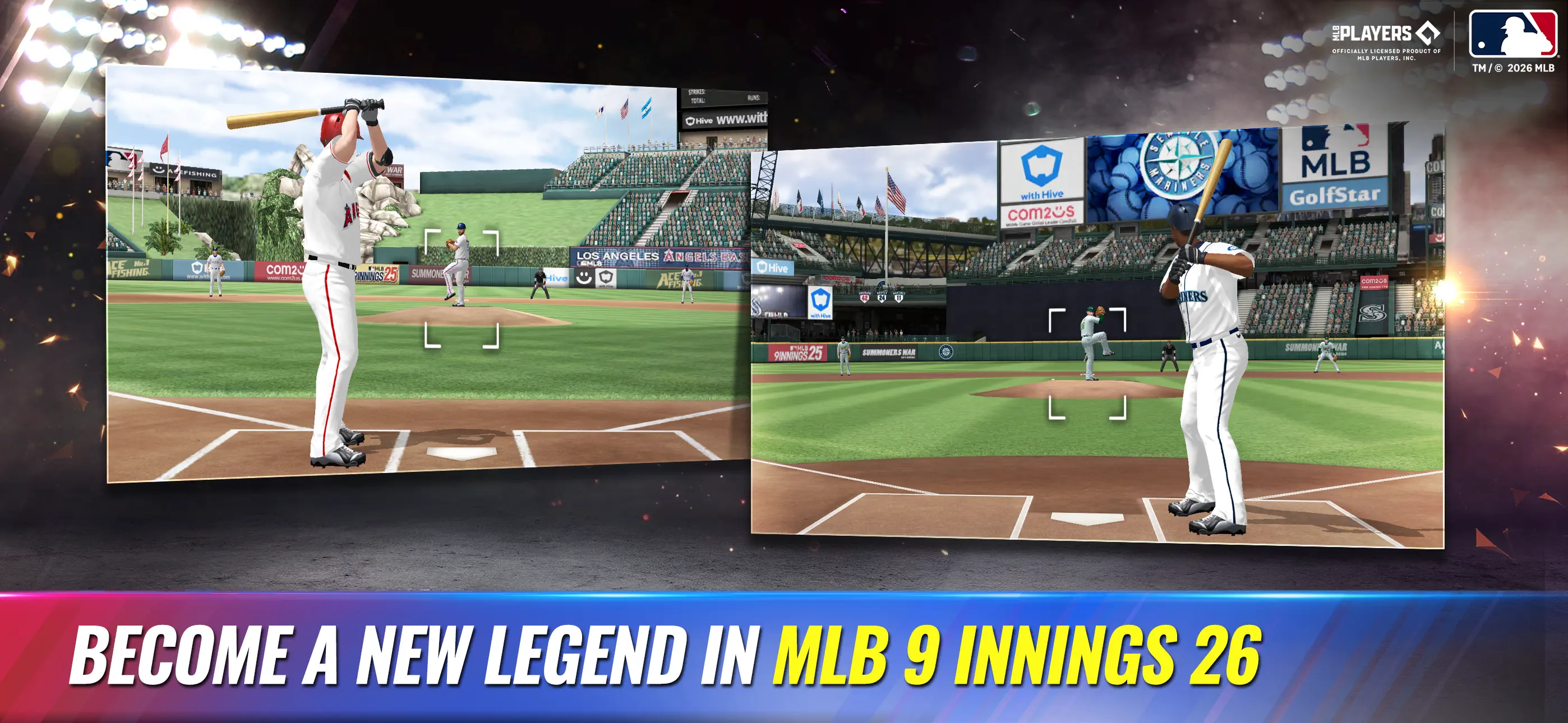 #7. MLB 9 Innings 26 (iOS) 由: Com2uS Corp.