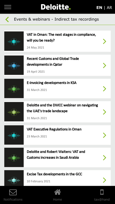 ME Tax Pulse Screenshot