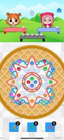 Triple Scoop: Ice Cream Puzzle iPhone screenshot
