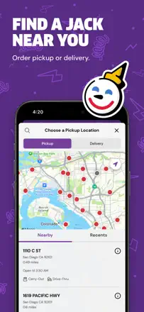 Jack in the Box® Order App: Screenshot 3 von 5