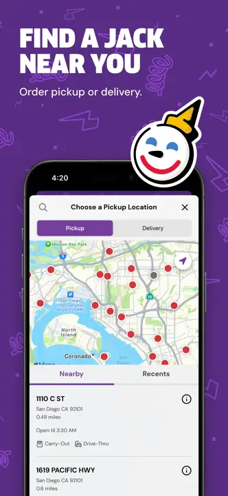 Jack in the Box® Order App: Screenshot 3 von 5