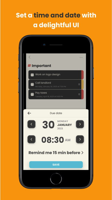 Sleek: Tasks Delightfully Done Screenshot