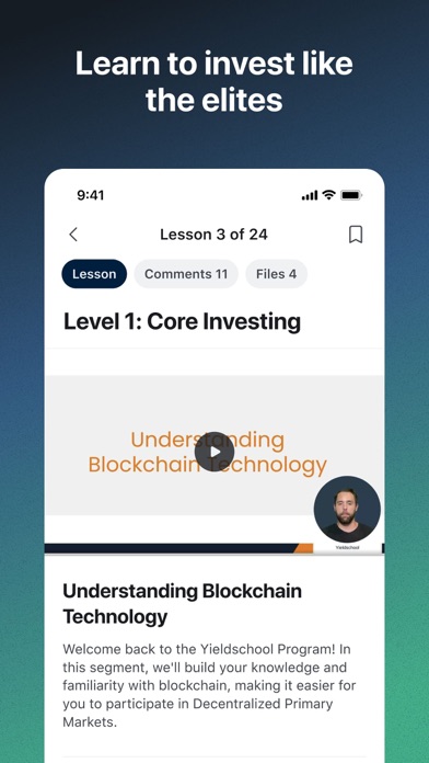 Yieldschool iPhone screenshot 4 - Social Networking app
