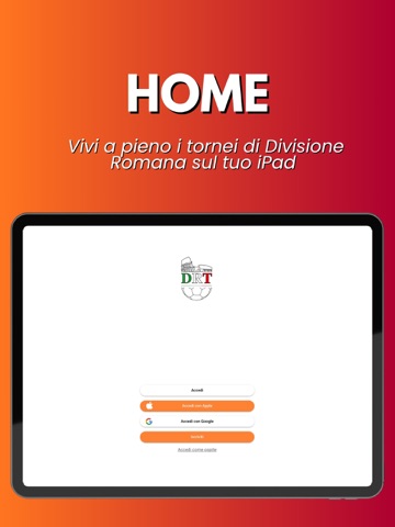 Divisione Romana Tornei iPad screenshot