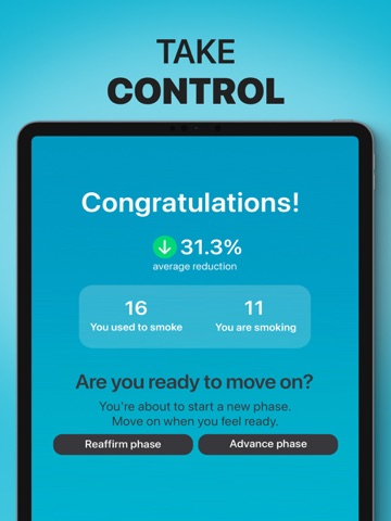 Quit Smoking Gradually: Alive iPad screenshot
