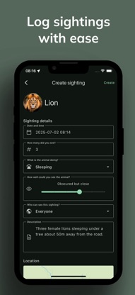 Bushwak: African safari guide screenshot 4