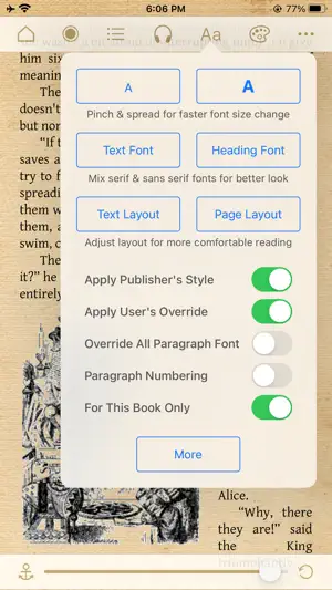 MapleRead SE screenshot 2