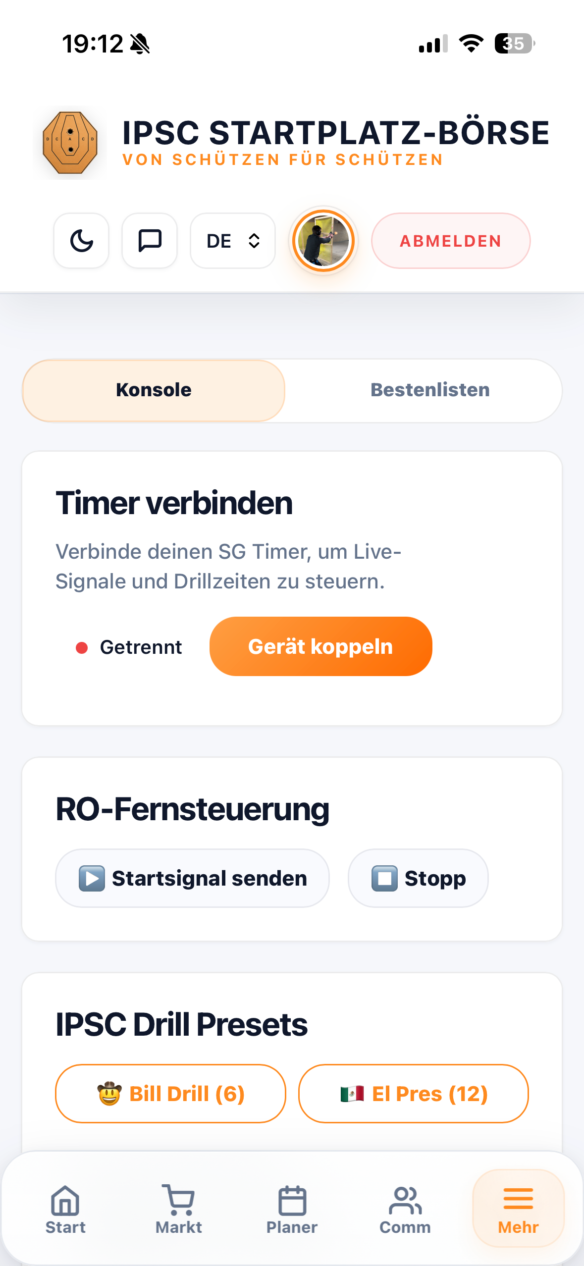 IPSC-Börse screenshot 5