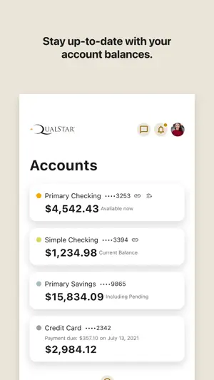 Qualstar CU Mobile Banking screenshot 3