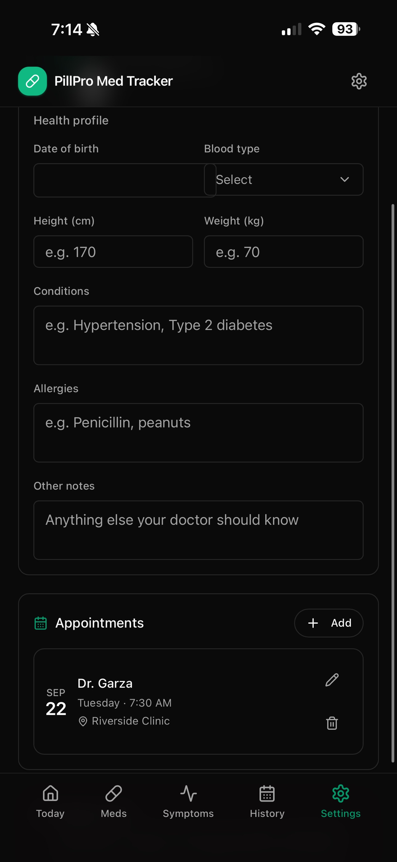 Screenshot 6 of PillPro Med Tracker