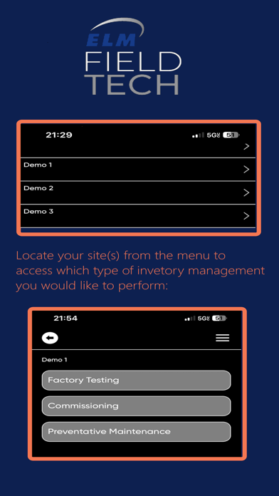 FieldTechELM Screenshot
