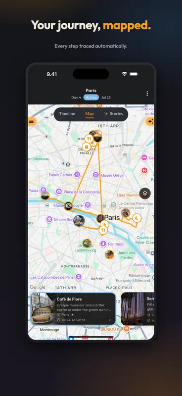 Triplium — AI Travel Journal screenshot 2 of 7