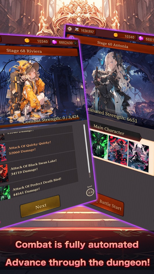 #2. Idle RPG Night Raid Dungeon (iOS) 由: Ryoma Shinzato