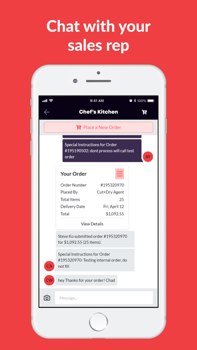Chefs Kitchen Foodservice Screenshot