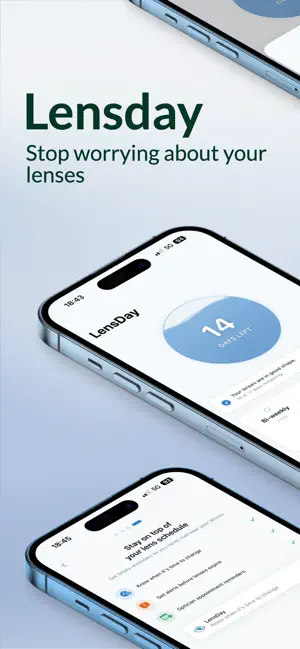 Lensday: Lens Wear Tracker screenshot 1