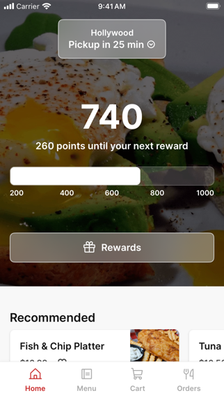 Moonlite Diner To Go iPhone screenshot 1 - Food & Drink app