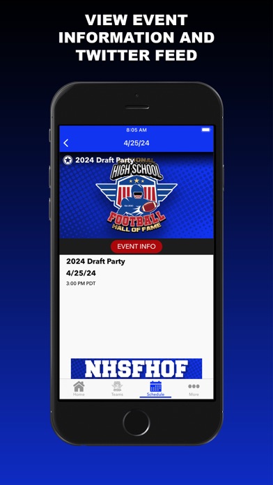 NHS Football Hall of Fame Screenshot