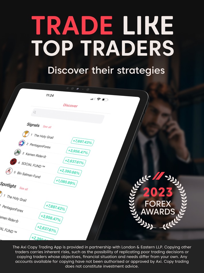 #1. Axi Copy Trading (iOS) 由: AxiCorp Financial Services Pty Ltd.