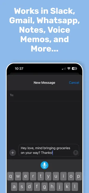 WriteVoice: Dictation & Notes screenshot 3