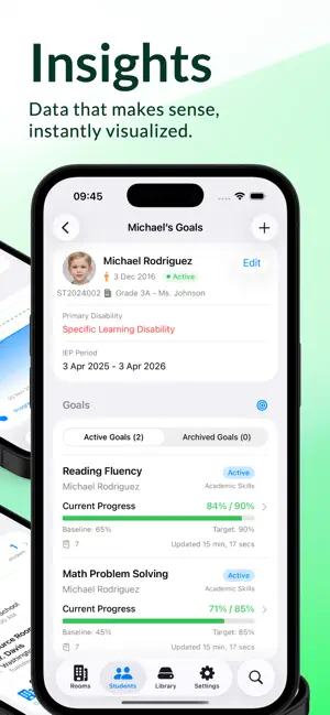 TrackBinder: IEP Goal Tracker screenshot 3