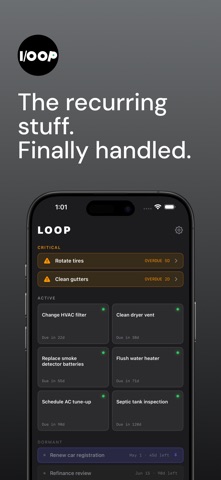 Loop Task Reminder screenshot