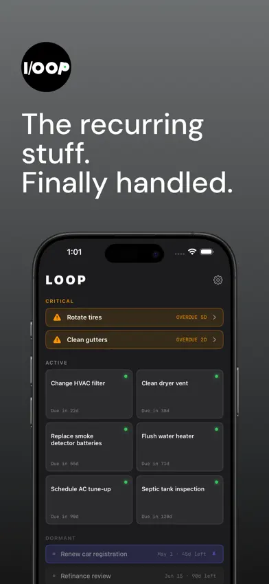 Loop Task Reminder screenshot 1