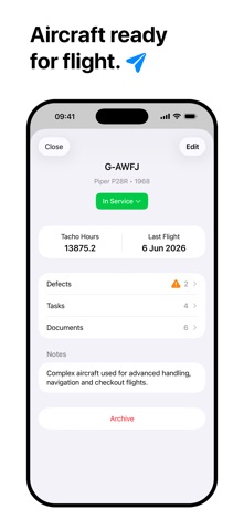 Wingbase iPhone screenshot