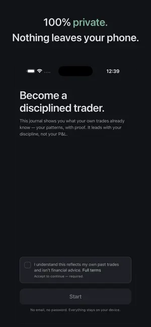 T-hood: Trading Journal screenshot 4