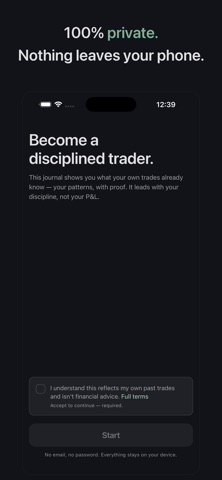 T-hood: Trading Journal Screenshot 4 of 5