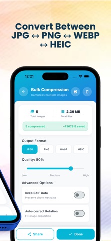 Image Compressor : Bulk iPhone screenshot