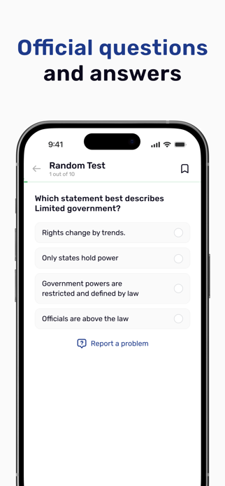 US Citizenship Test Prep '26 Screenshot 2 of 5