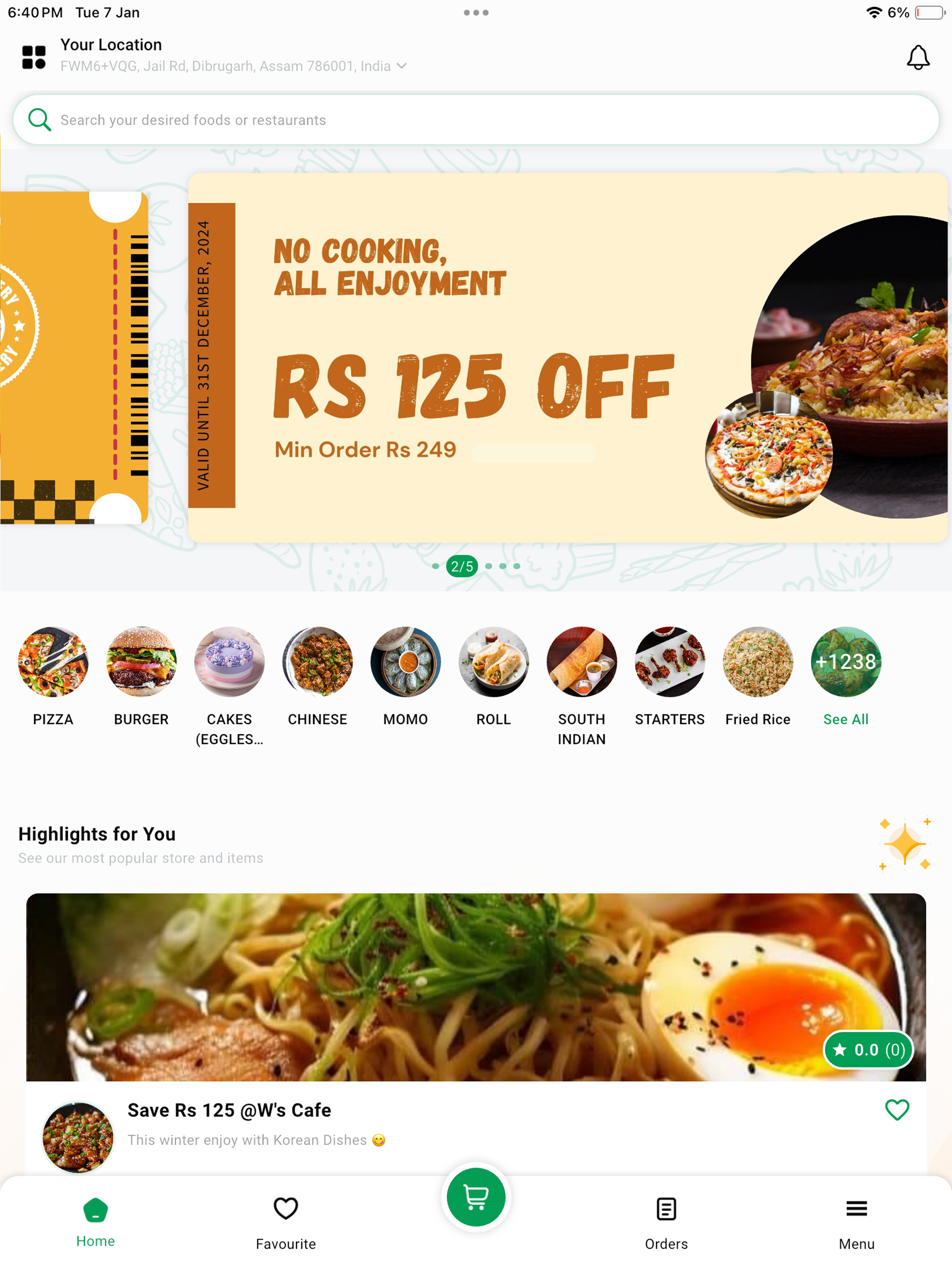 Sugaree Food Delivery