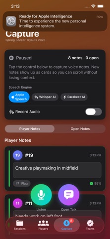 Tryout Assistant Screenshot 2 of 5