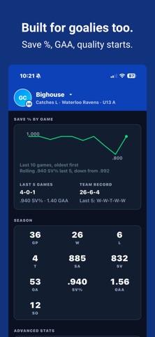 KeepBook Hockey Screenshot 5 of 9