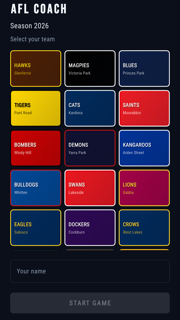 Aussie Rules Footy Coach screenshot 2