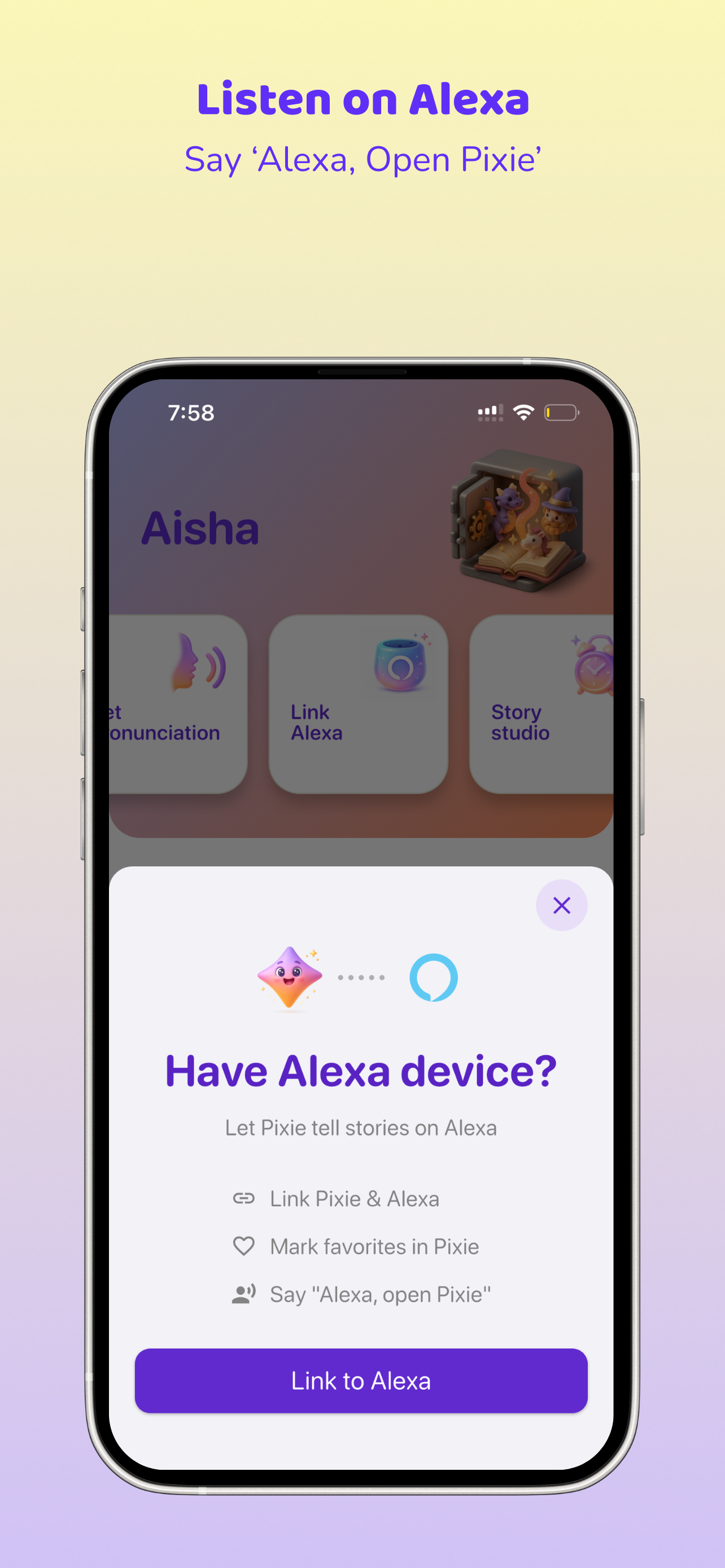 Pixie: Audio stories