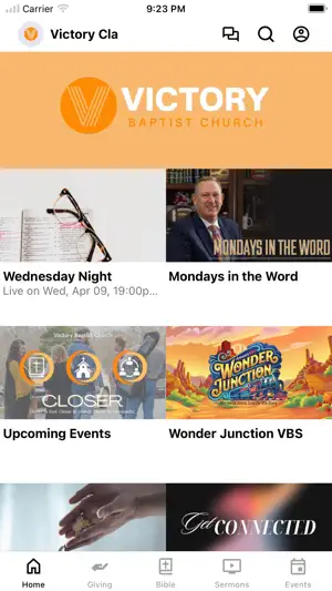 Victory Baptist Church Ga screenshot 1
