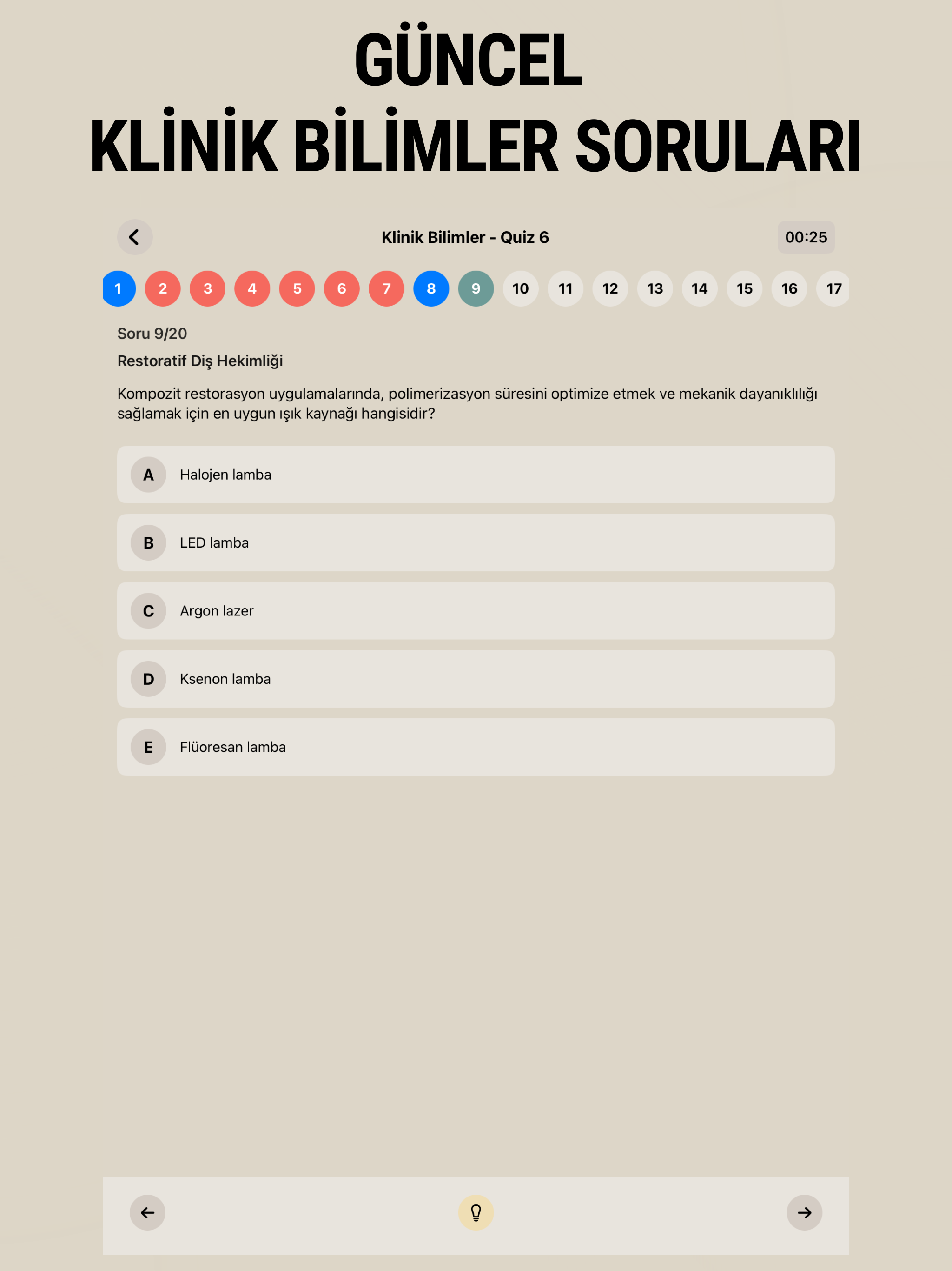 DUS Diş Sınav Hazırlığı