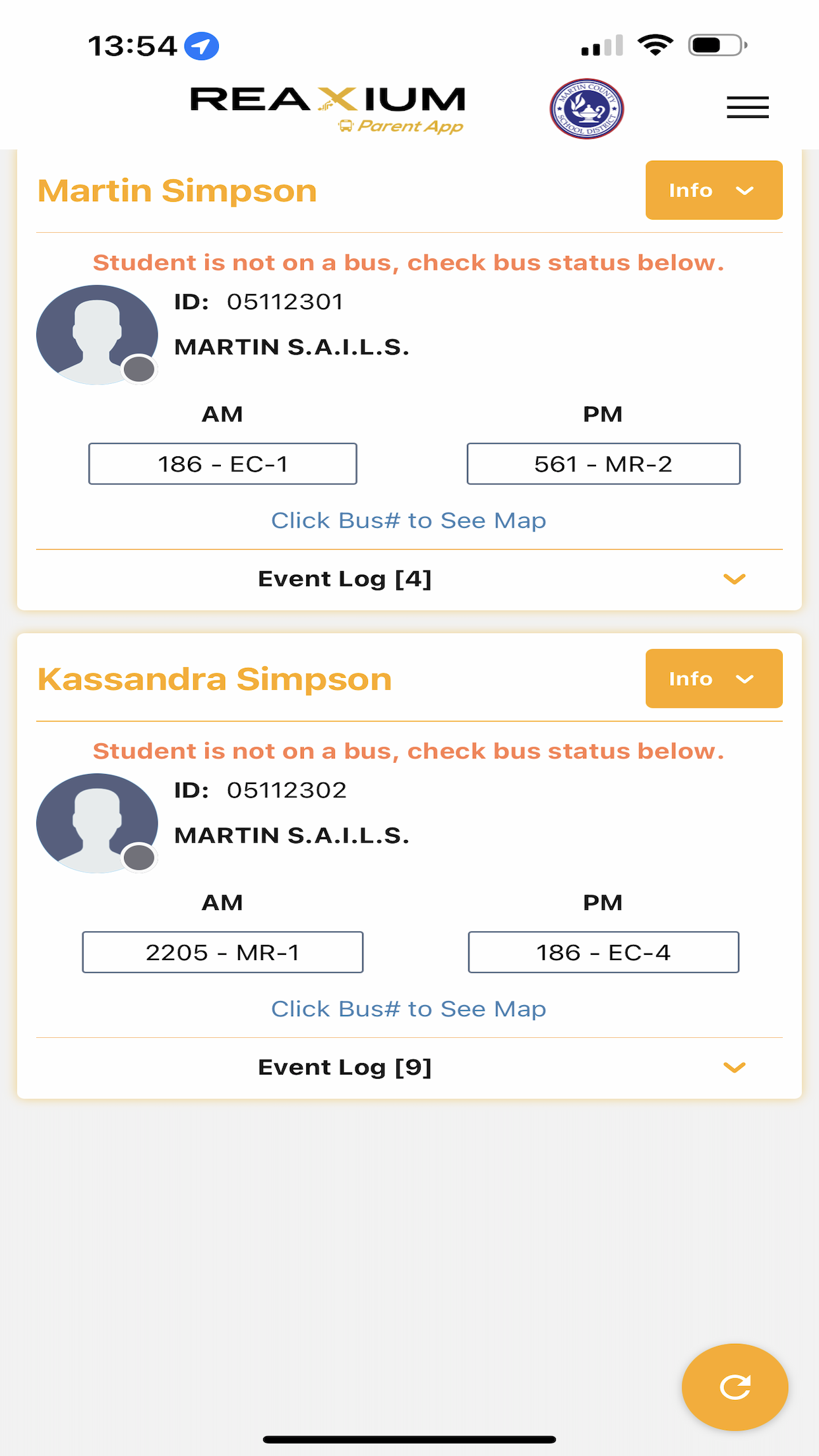 MyReaXiumApp screenshot 2